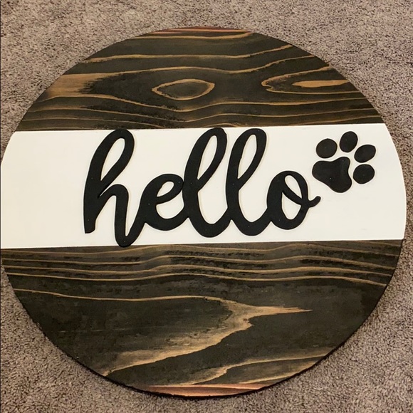 Hobby Lobby Other - WOODEN WREATH • DECOR • Hello 🐾